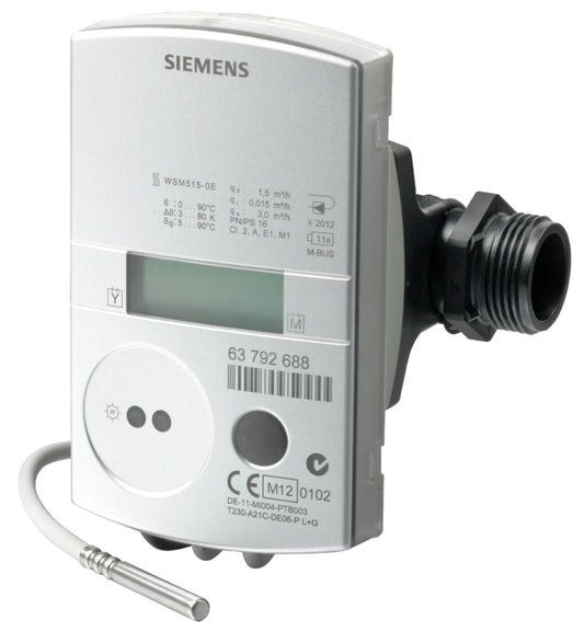 Energimåler Kompositt varme WSM, Siemens