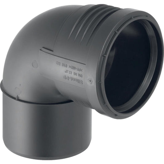 Bend 87,5° med en muffe PP, Silent - Geberit