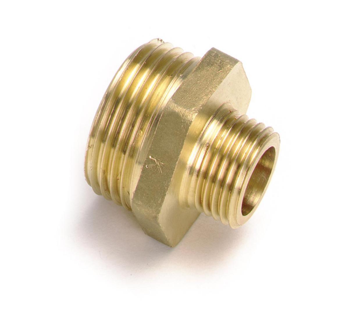 Overgang ansatsnippel Isiflo, messing - Raufoss Water and Gas