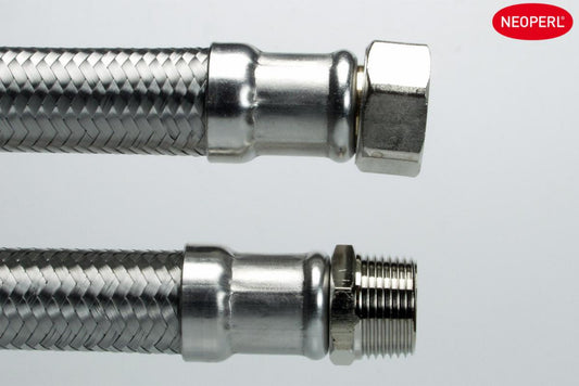 Tilkoblingsslange Neoflex SIL, rett/rett kobling innv/utv, a-collection