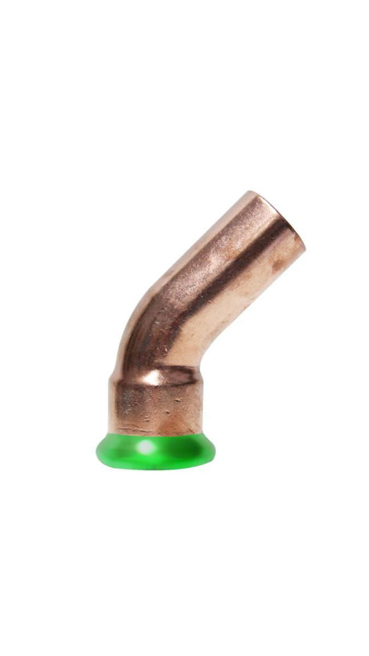 Bend 45° med 1 muffe A-press - a-collection