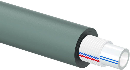 Combi Pipe RiR naturell PN10 isolert, 25-20 varerør, Uponor