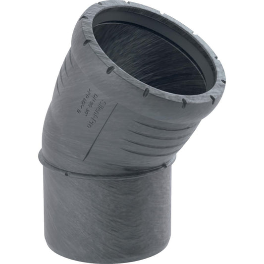 Bend med en muffe 30°, PP, Silent Pro - Geberit