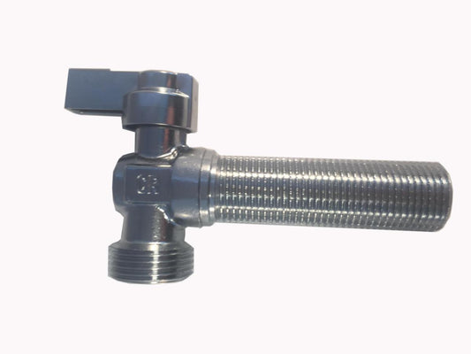 Vaskemaskinkran m/tilbakeslagsventil,lang nippel og dekkskive Sanipex - Armaturjonsson