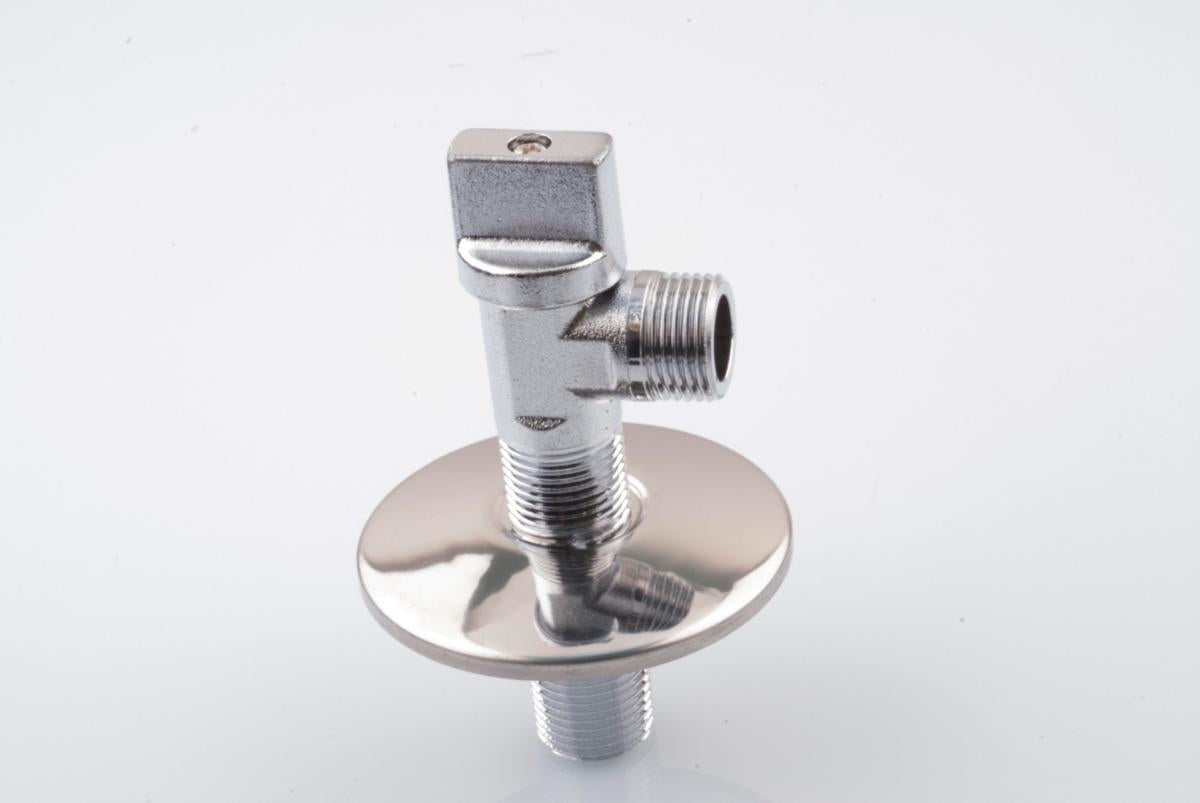 Vinkelventil m/dekkskive. a-collection