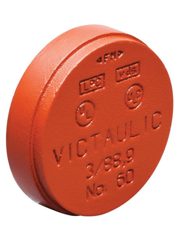 Endelokk Eksentrisk, Vic S60 rød, Victaulic® VKS