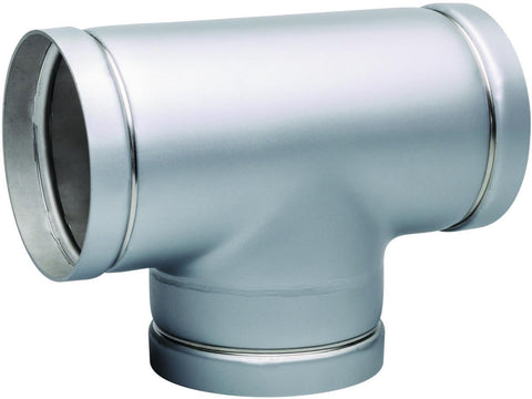 T-rør rett rillet, Vic E492, rustfri, Victaulic® StrengThin™ 100 VK