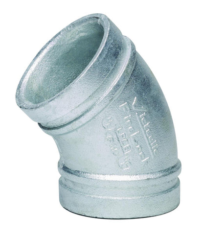Bend rillet 45º, Vic 003, Galvanisert, Victaulic® FireLock™
