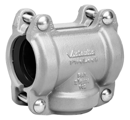 T-rør rillet, Vic 102, Galvanisert, Victaulic® FireLock™