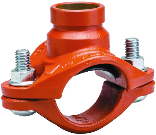 Anboringsklammer rillet utløp, Vic 922, rød, Victaulic® FireLock™ IGS™