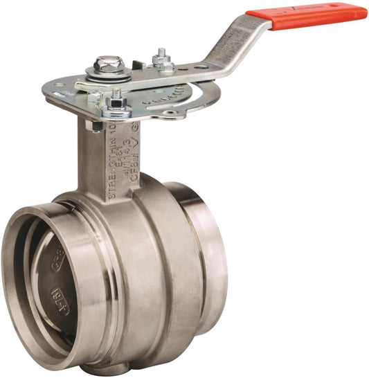 Spjeldventil rillet, Vic E461, StrengThin, EPDM, Rustfri, Victaulic VK - Victaulic®