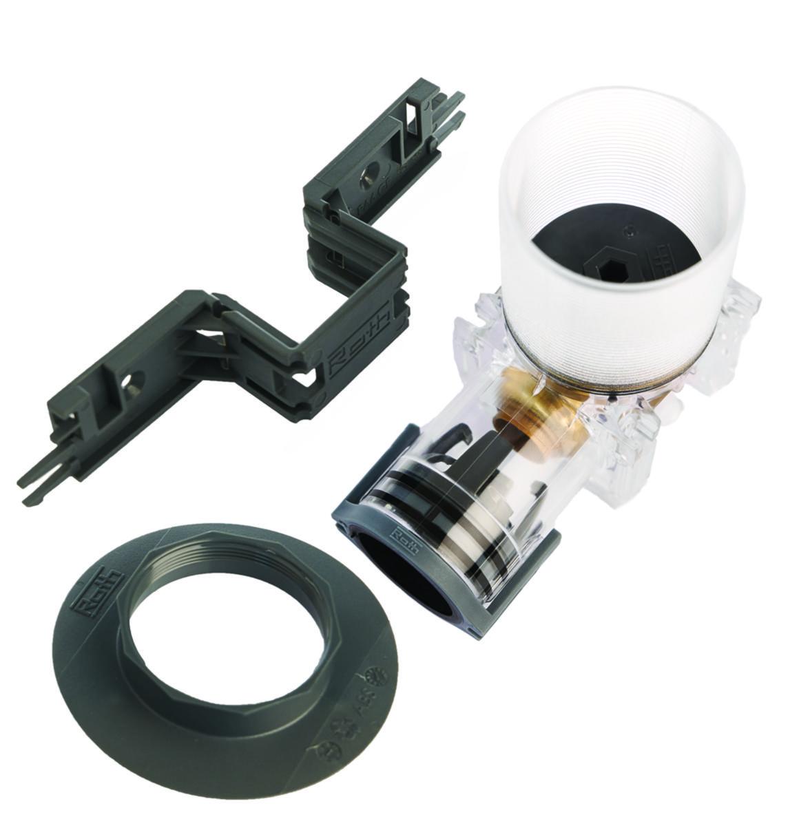 Veggboks QuickBox for plate, Roth