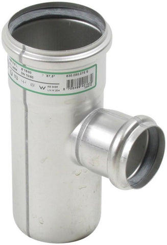 Grenrør 87.5°, AISI 316L, Europipe - Blücher