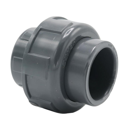 Union med o-ring, innv. liming/innvendig gjenget PVC, BIFV - GPA Flowsystem