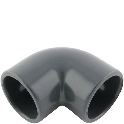Albue 90º innvendig liming PVC, GIV
