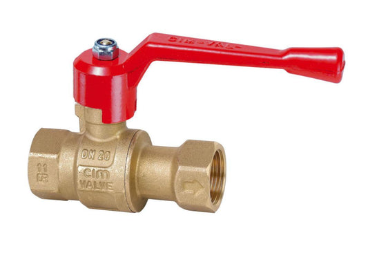 Kuleventil CIM 256CR med tilbakeslagsventil - Cimberio