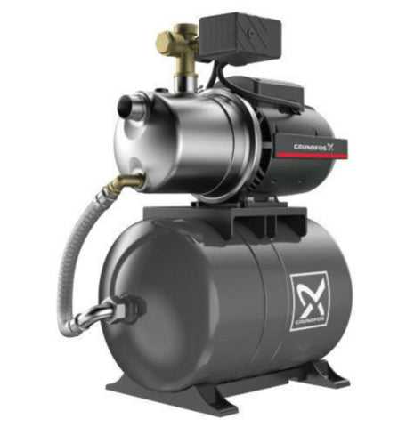 Jetpumpe JP 5-48 med 20 L tank, Grundfos - 6.6