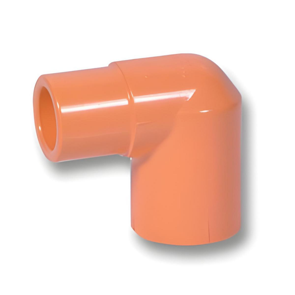 Albue 90º innvendig liming/gjenget, CPVC - GPA Flowsystem