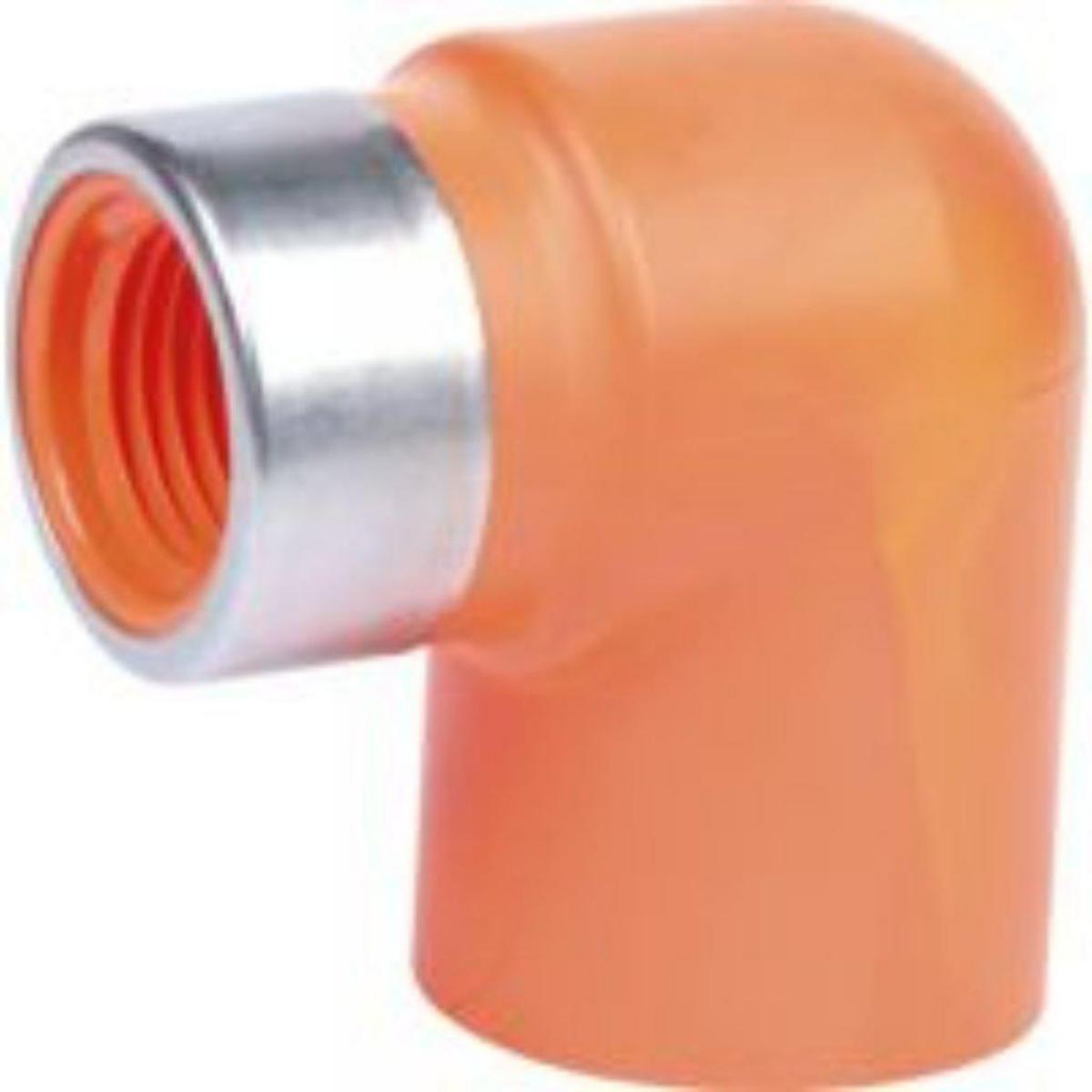 Albue 90º innvendig liming/innv.NPT gjenger, CPVC - GPA Flowsystem