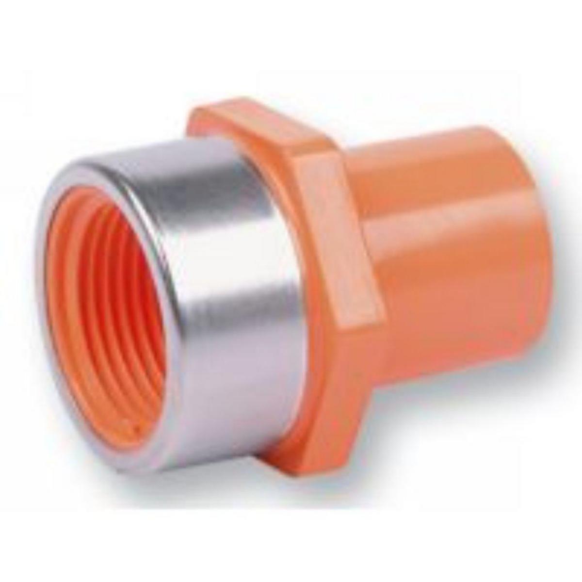 Adapter utvendig liming/innv. NPT gjenge messing, CPVC - GPA Flowsystem