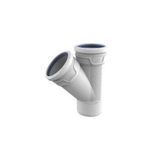 Grenrør 45°, AS+ - Wavin