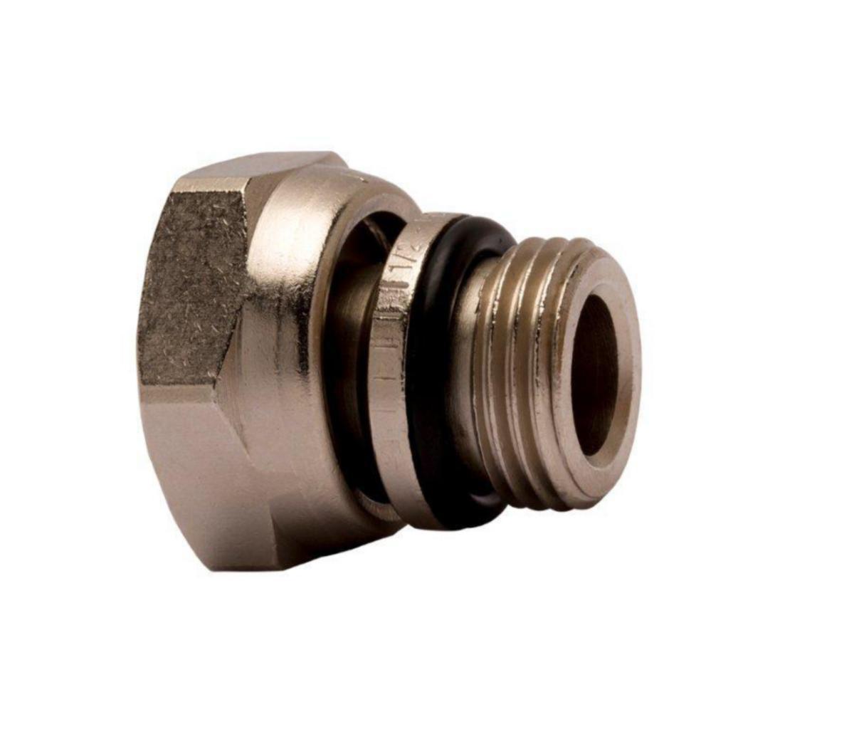 Anslutningshylse m/mutter m/o-ring, IMI