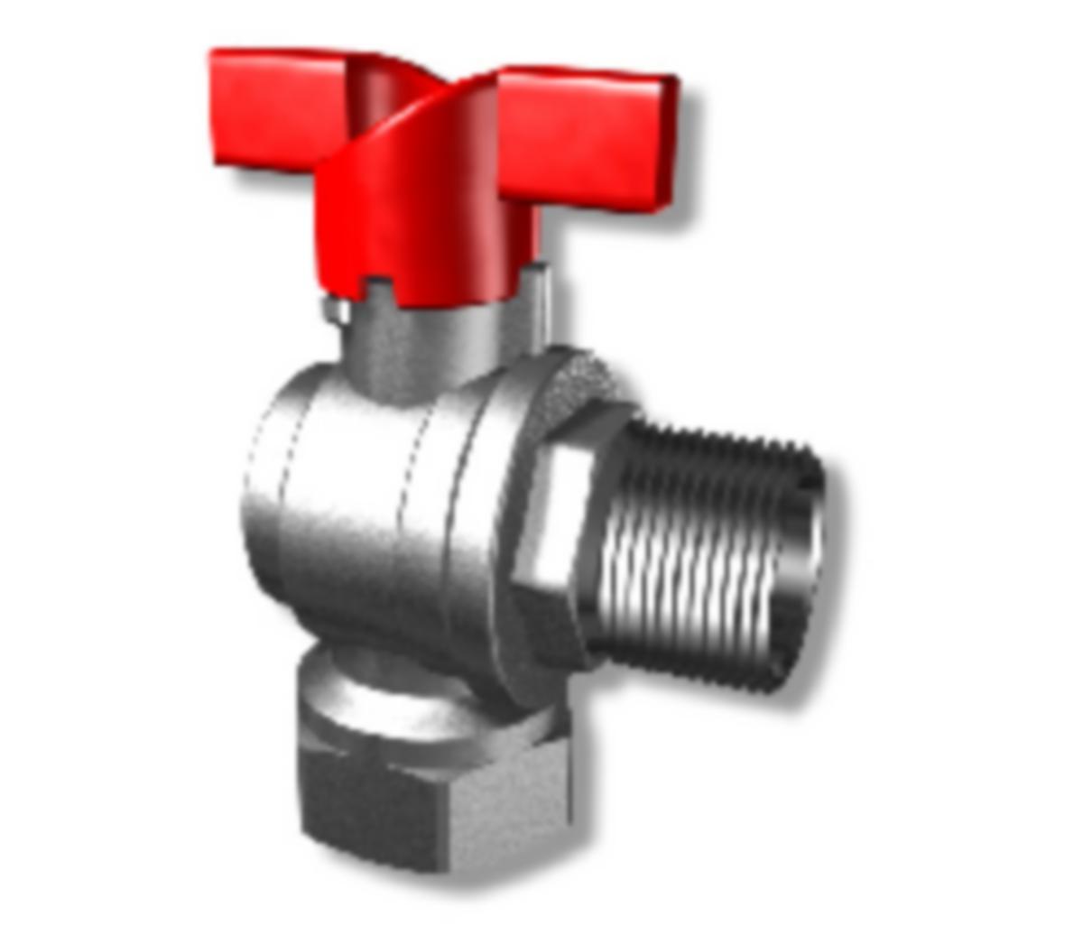 Vinkelkuleventil, LK