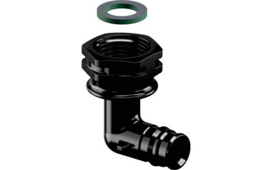 Albue med løpemutter PPSU uten Q&E ring, Uponor