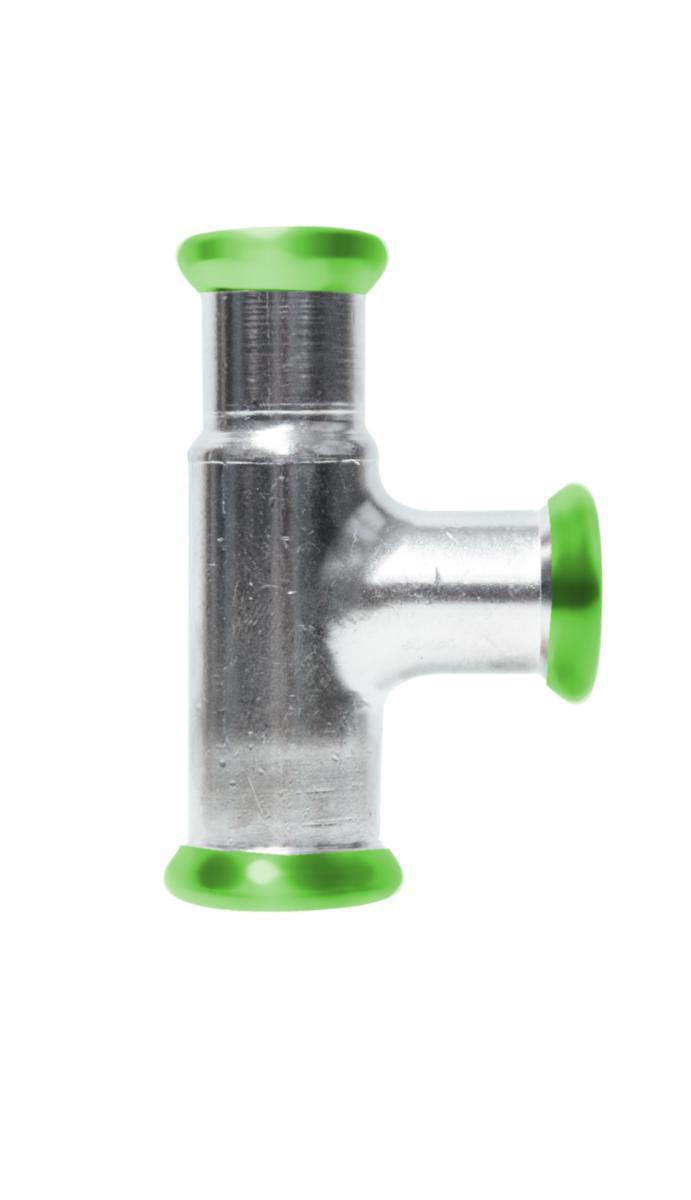 T-rør redusert A-press forkrommet - a-collection