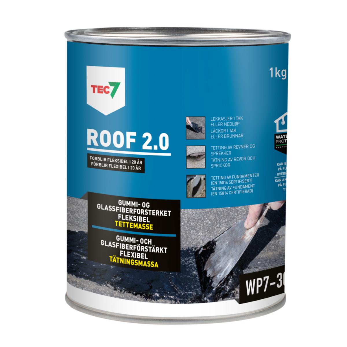 Gummiasfalt Tec7 Roof 2.0