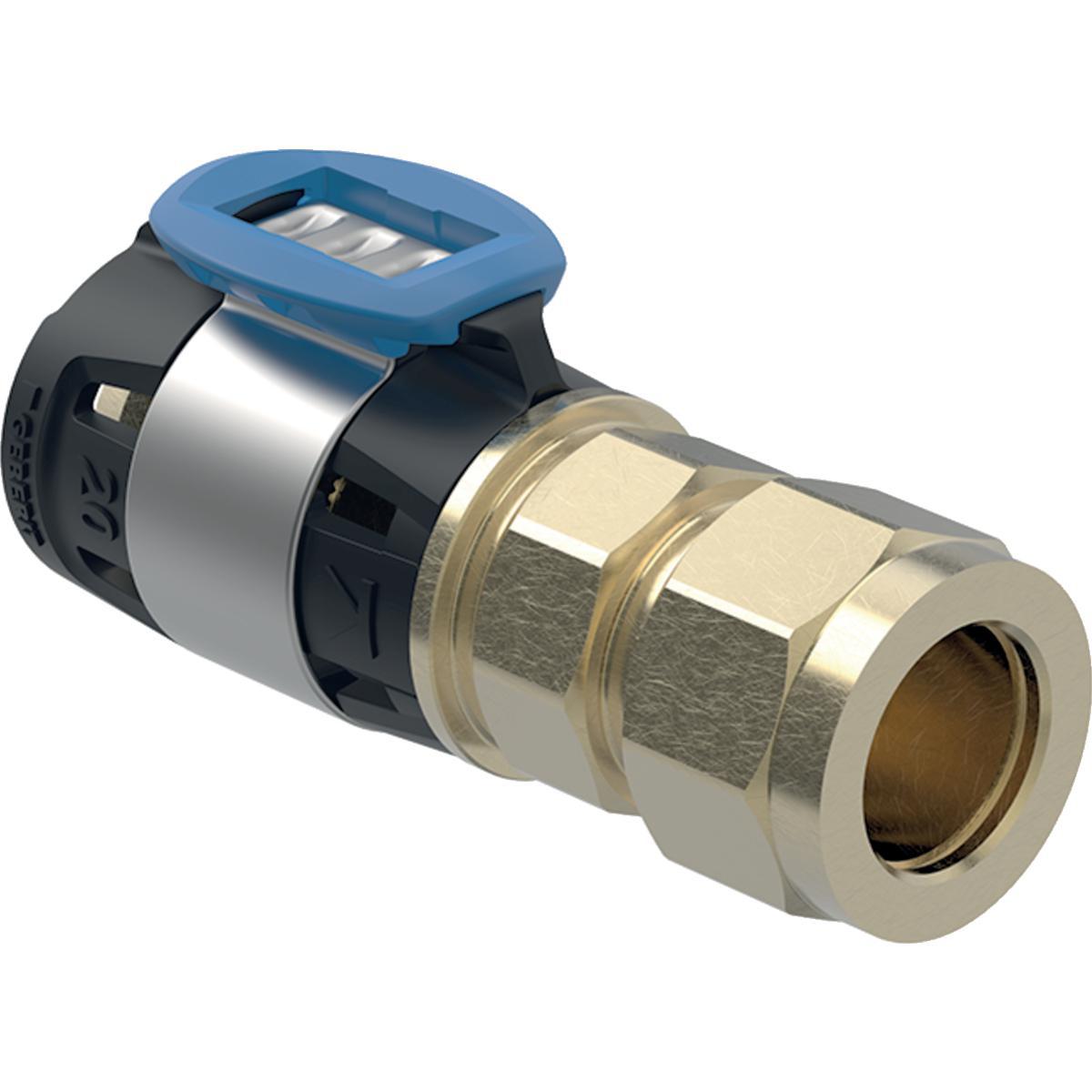 Overgang med presskobling FlowFit, Geberit
