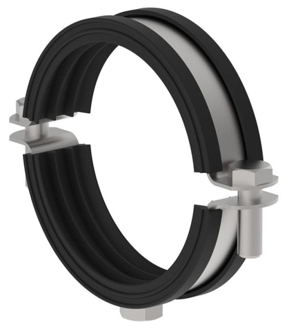 Rørklammer med EPDM gummi, AISI 316L, Europipe - Blücher