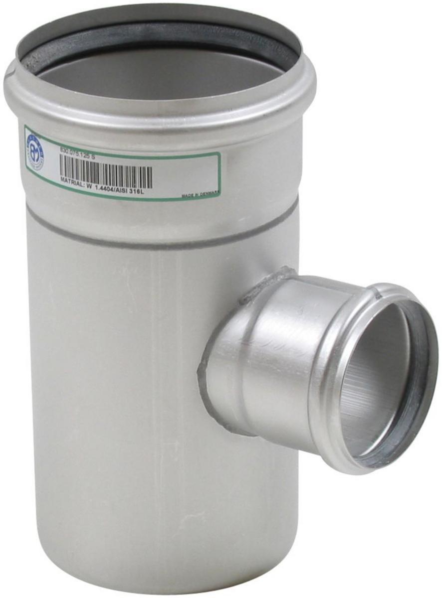 Grenrør 87.5°, AISI 316L, Europipe - Blücher