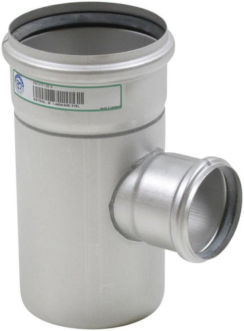 Grenrør 87.5°, AISI 316L, Europipe - Blücher
