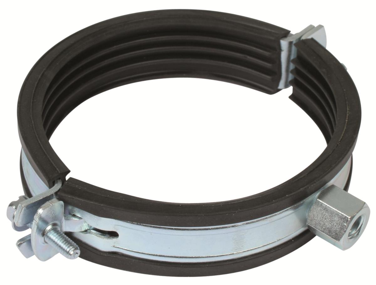 Rørklammer med EPDM gummi, AISI 316L, Europipe - Blücher