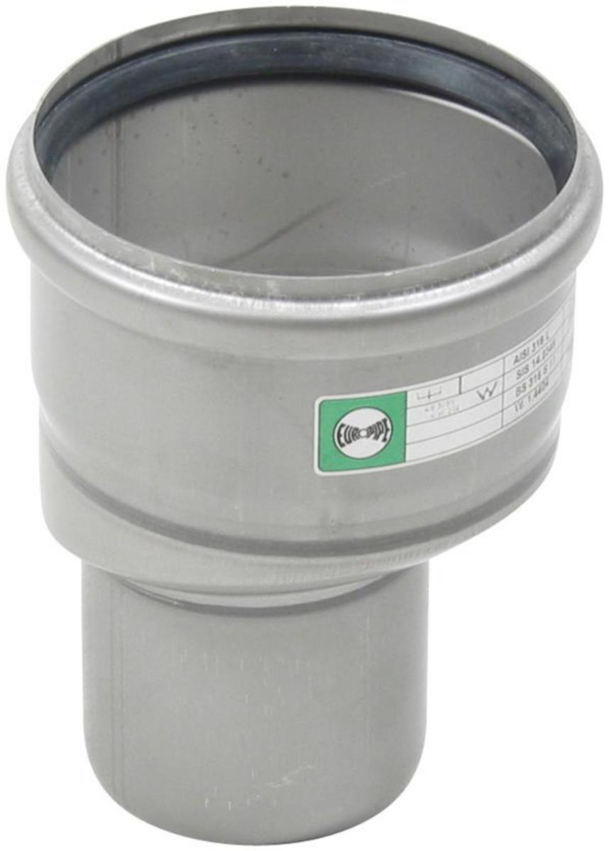Eksentrisk omvendt overgang type 850, AISI 316L, Europipe - Blücher