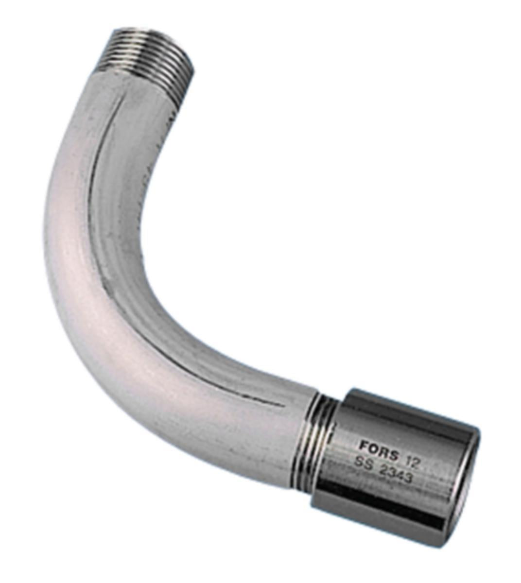 Bend 90º gjenget R-226, EN 1.4401/316 - smidd