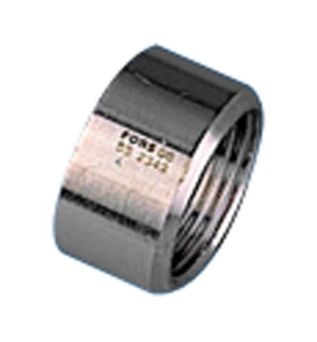 Halvmuffe R-203, EN 1.4401/316 - smidd