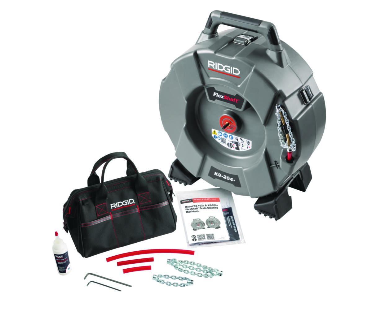 Avløpsrensemaskin Ridgid Flexshaft Ridgid K9-204+