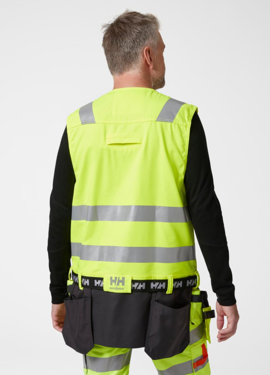 Håndverksvest HH Alna 2.0 HiVis kl.1 - Helly Hansen
