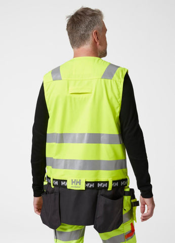 Håndverksvest HH Alna 2.0 HiVis kl.1 - Helly Hansen
