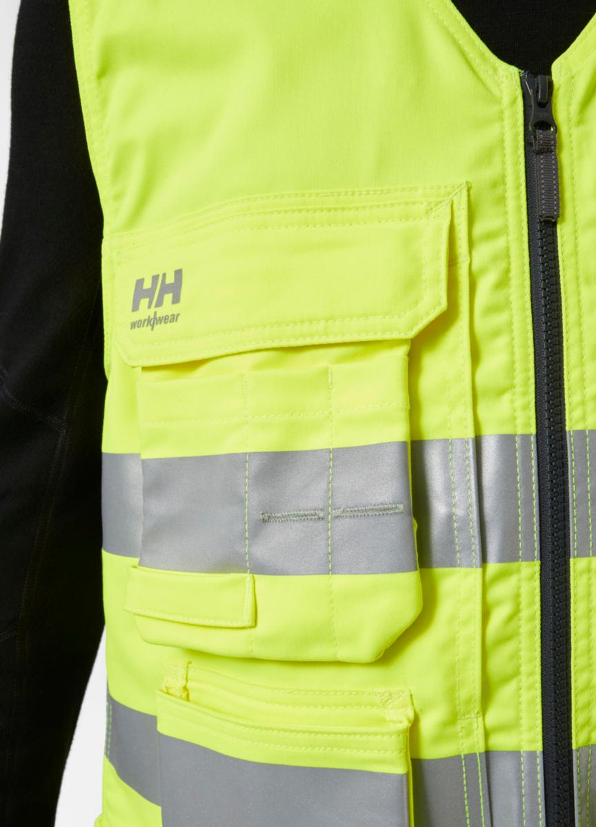 Håndverksvest HH Alna 2.0 HiVis kl.1 - Helly Hansen