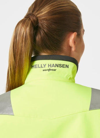 Softshelljakke dame HH Alna 2.0 HiVis kl.2 - Helly Hansen