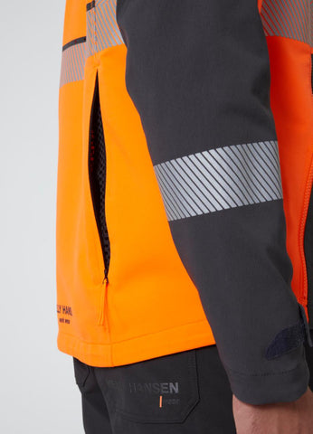 Jakke HH ICU BRZ HiVis kl.2