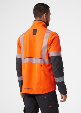 Jakke HH ICU BRZ HiVis kl.2