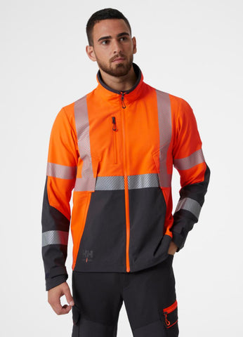 Jakke HH ICU BRZ HiVis kl.2