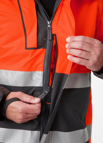 Parkas allværs HH Alna 2.0 HiVis kl.3