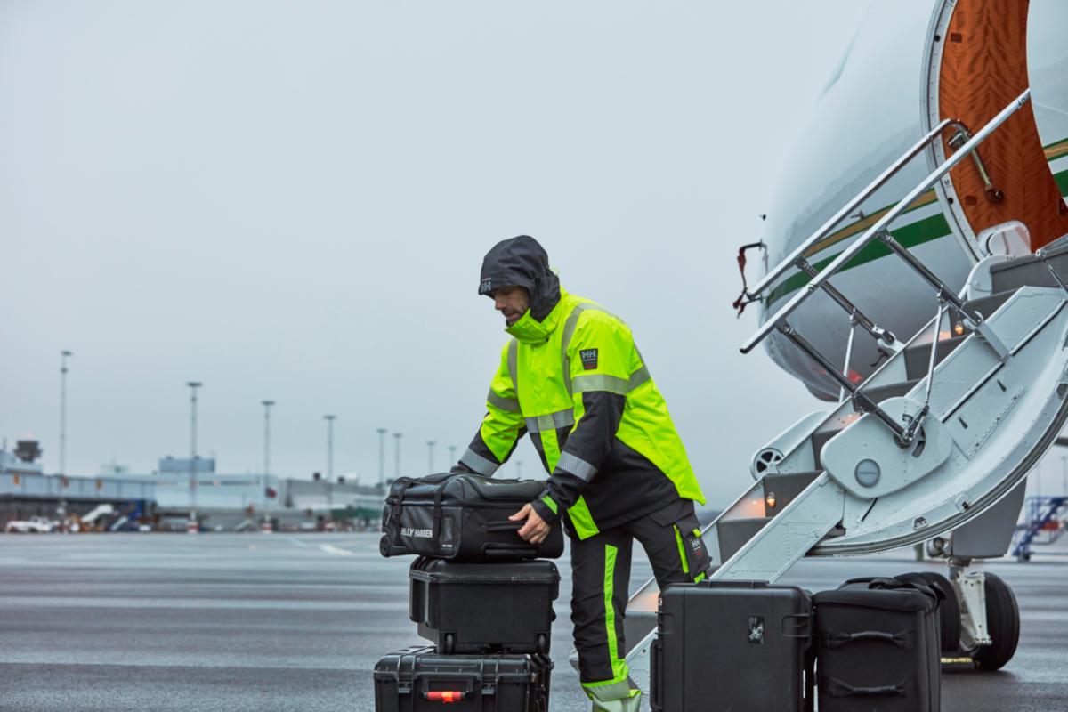 Vinterjakke allværs HH ICU HiVis kl.3 - Helly Hansen