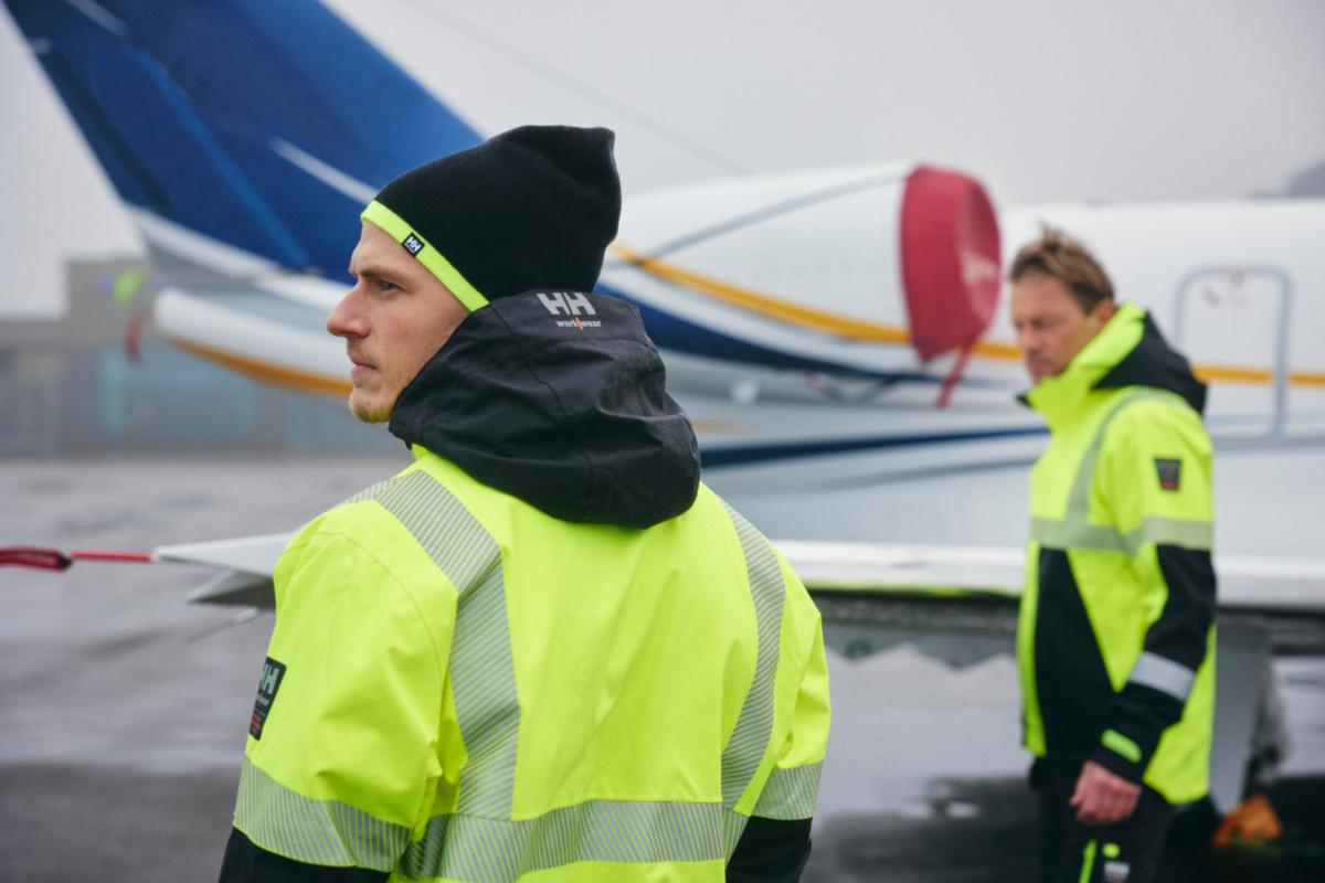 Vinterjakke allværs HH ICU HiVis kl.3 - Helly Hansen