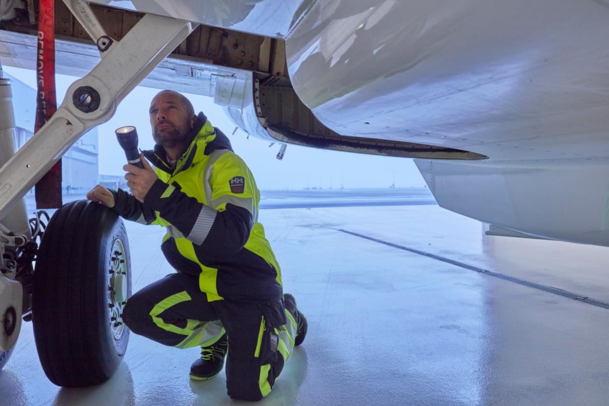 Vinterjakke allværs HH ICU HiVis kl.3 - Helly Hansen
